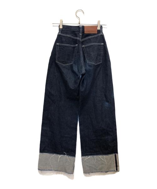 CREDONA（クレドナ）CREDONA (クレドナ) カットオフデニムパンツ インディゴの古着・服飾アイテム