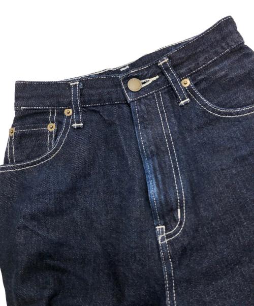 CREDONA（クレドナ）CREDONA (クレドナ) カットオフデニムパンツ インディゴの古着・服飾アイテム