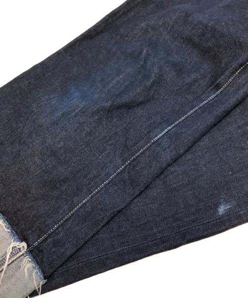 CREDONA（クレドナ）CREDONA (クレドナ) カットオフデニムパンツ インディゴの古着・服飾アイテム