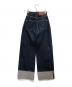 CREDONA (クレドナ) カットオフデニムパンツ インディゴ：4000円