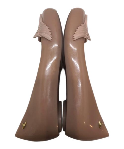 Vivienne Westwood（ヴィヴィアンウエストウッド）Vivienne Westwood (ヴィヴィアンウエストウッド) melissa (メリッサ) ラバーローファー ピンク サイズ:25.5ＣＭの古着・服飾アイテム