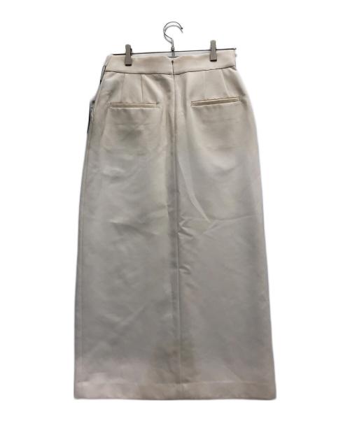 uncrave（アンクレイヴ）uncrave (アンクレイヴ) スリットスカート ホワイト サイズ:2 未使用品の古着・服飾アイテム