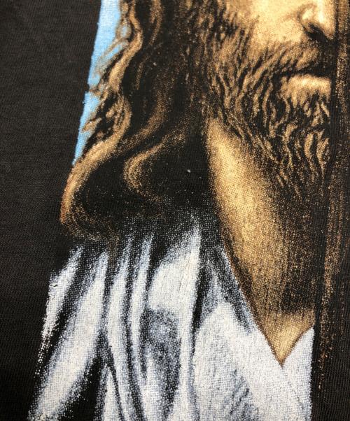 USED（ユーズド）USED (ユーズド) プリントTシャツ ブラック サイズ:Lの古着・服飾アイテム