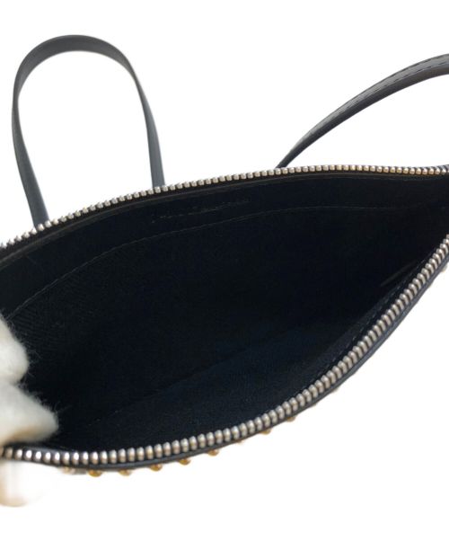 J&M DAVIDSON（ジェイ＆エム デヴィッドソン）J&M DAVIDSON (ジェイ＆エム デヴィッドソン) ショルダーバッグ/レザーバッグ ブラックの古着・服飾アイテム