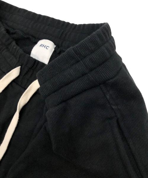 RHC Ron Herman（アールエイチシー ロンハーマン）RHC Ron Herman (アールエイチシー ロンハーマン) スウェットハーフパンツ ブラック サイズ:Sの古着・服飾アイテム