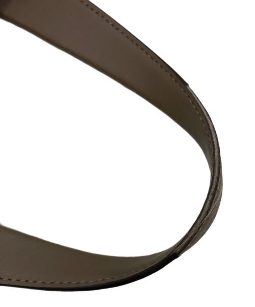 Kate Spade（ケイトスペード）Kate Spade (ケイトスペード) キャンバス レザー トートバッグ ベージュの古着・服飾アイテム