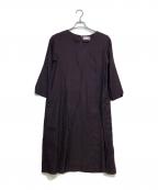 MICHEL Beaudouinミシェル ボードウイン）の古着「リネンワンピース」｜パープル