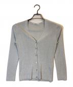 ANAYIアナイ）の古着「ラメニットカーディガン」｜グレー
