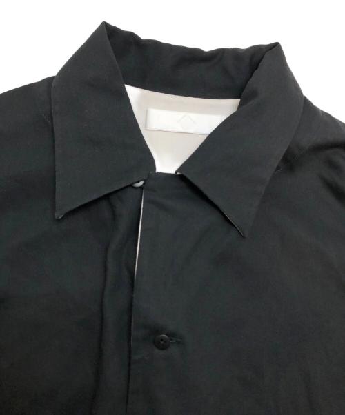ETHOSENS（エトセンス）ETHOSENS (エトセンス) オープンカラーシャツ ブラック サイズ:表記なしの古着・服飾アイテム
