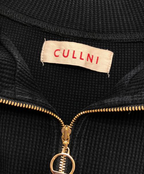 CULLNI（クルニ）CULLNI (クルニ) ハーフジップサーマルカットソー ブラック サイズ:Lの古着・服飾アイテム