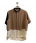 CULLNI（クルニ）の古着「アシンメトリーシャツ」｜ベージュ