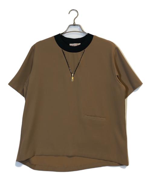 CULLNI（クルニ）CULLNI (クルニ) ゴールドジッププルオーバー ベージュ サイズ:1の古着・服飾アイテム