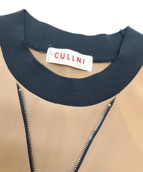 CULLNI（クルニ）CULLNI (クルニ) ゴールドジッププルオーバー ベージュ サイズ:1の古着・服飾アイテム