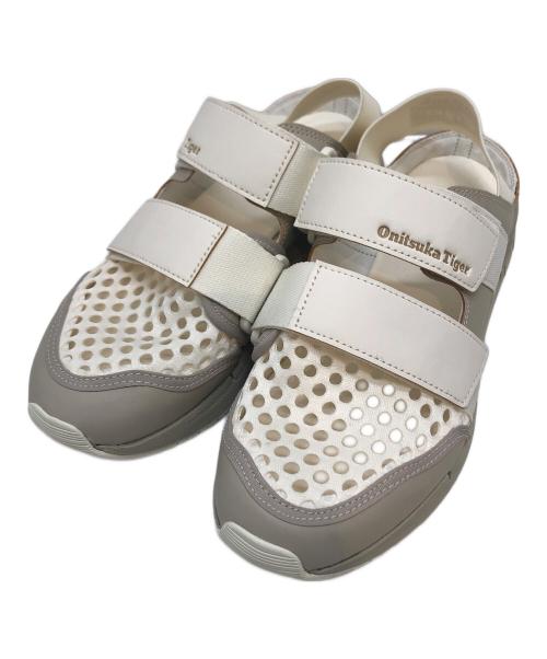 Onitsuka Tiger（オニツカタイガー）Onitsuka Tiger (オニツカタイガー) サンダル アイボリー サイズ:23.5CMの古着・服飾アイテム