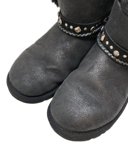 UGG（アグ）UGG (アグ) ムートンブーツ ブラック サイズ:US6/UK4.5/EU37/JP23の古着・服飾アイテム