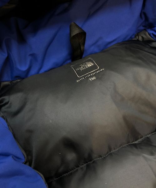 THE NORTH FACE（ザ ノース フェイス）THE NORTH FACE (ザ ノース フェイス) エンデュランスバルトロジャケット/ダウンジャケット ブルー×ブラック サイズ:150の古着・服飾アイテム