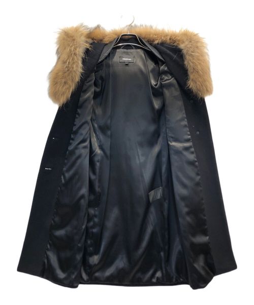 mackage（マッカージュ）MACKAGE (マッカージュ) カシミヤ混ウールコート ネイビー サイズ:Sの古着・服飾アイテム