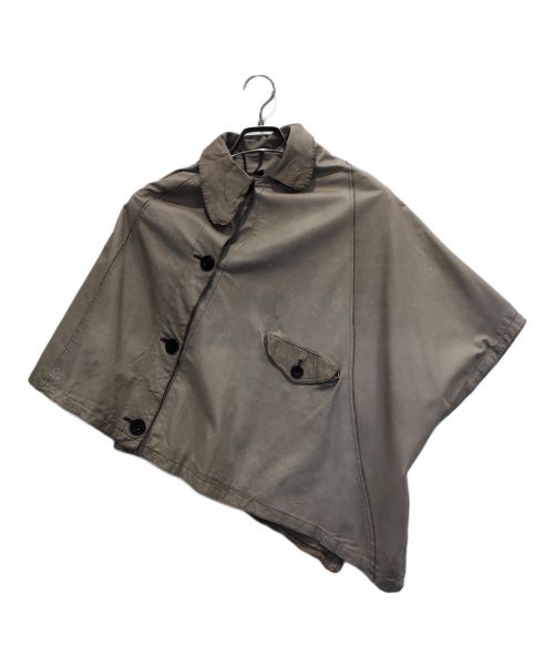 Sissi（シシ）Sissi (シシ) レザーポンチョ ベージュ サイズ:表記なしの古着・服飾アイテム