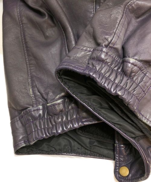 USED（ユーズド）USED (ユーズド) レザージャケット/VALDOR SPORTS WEAR/CANADA製 サイズ:48の古着・服飾アイテム