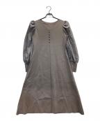 Snidelスナイデル）の古着「美香×セレSTORYコラボワンピース」｜ベージュ