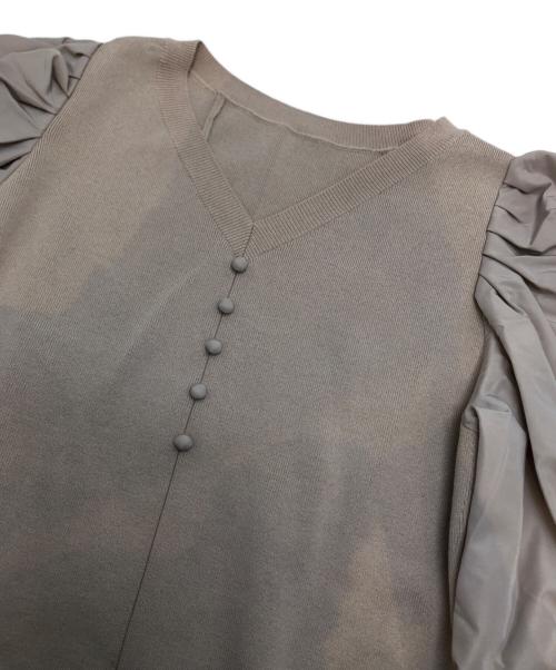 Snidel（スナイデル）Snidel (スナイデル) 美香×セレSTORYコラボワンピース ベージュ サイズ:38の古着・服飾アイテム