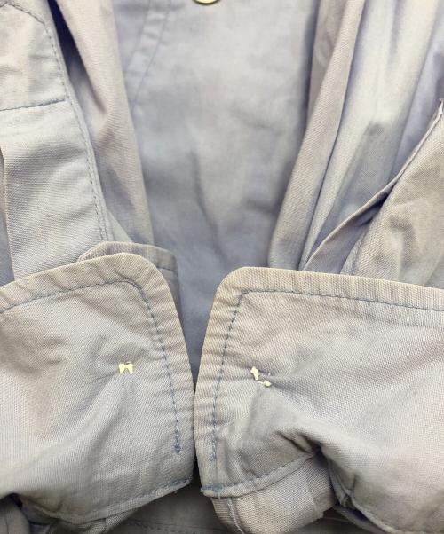 DRIES VAN NOTEN（ドリスヴァンノッテン）DRIES VAN NOTEN (ドリスヴァンノッテン) シャツジャケット ブルー サイズ:48の古着・服飾アイテム