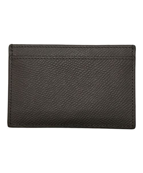 CELINE（セリーヌ）CELINE (セリーヌ) グレインドカーフスキン カードケース ベージュの古着・服飾アイテム