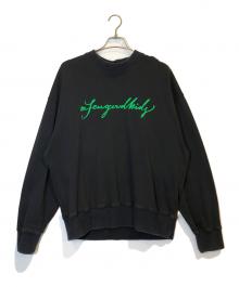 A FEW GOOD KIDS（アフューグッドキッズ）の古着「プリントスウェット」｜ブラック