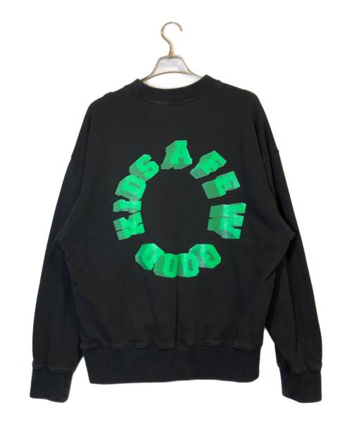 A FEW GOOD KIDS（アフューグッドキッズ）A FEW GOOD KIDS (アフューグッドキッズ) プリントスウェット ブラック サイズ:表記なしの古着・服飾アイテム