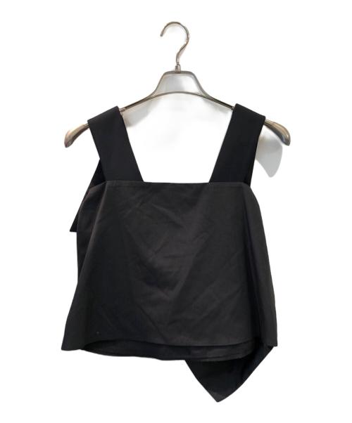 Gypsohila（ジプソフィア）Gypsohila (ジプソフィア) Croissant Bustier/クロスビスチェ ブラック サイズ:36の古着・服飾アイテム