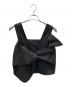 Gypsohila（ジプソフィア）の古着「Croissant Bustier/クロスビスチェ」｜ブラック