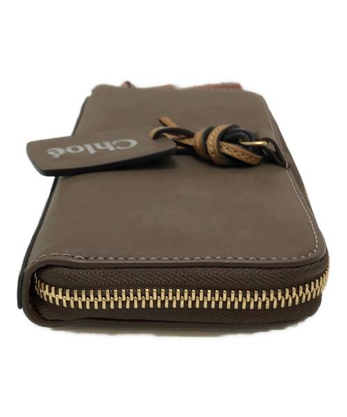 Chloe（クロエ）Chloe (クロエ) 長財布 ブラウンの古着・服飾アイテム