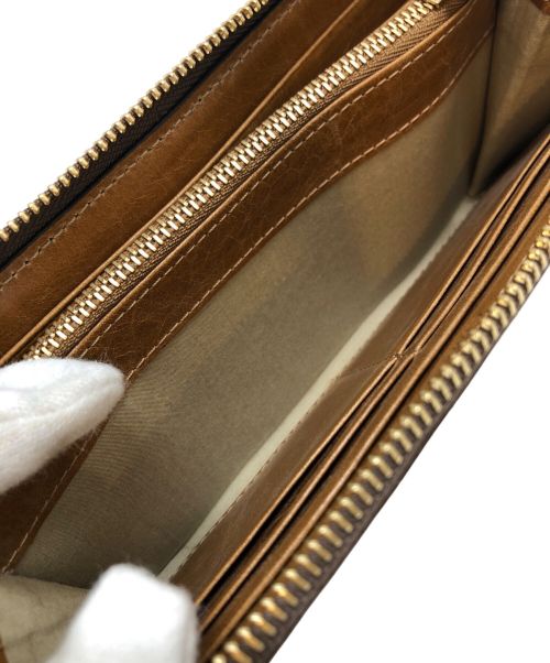 Chloe（クロエ）Chloe (クロエ) 長財布 ブラウンの古着・服飾アイテム
