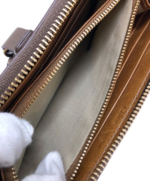 Chloe（クロエ）Chloe (クロエ) 長財布 ブラウンの古着・服飾アイテム