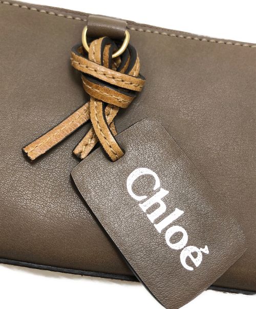 Chloe（クロエ）Chloe (クロエ) 長財布 ブラウンの古着・服飾アイテム