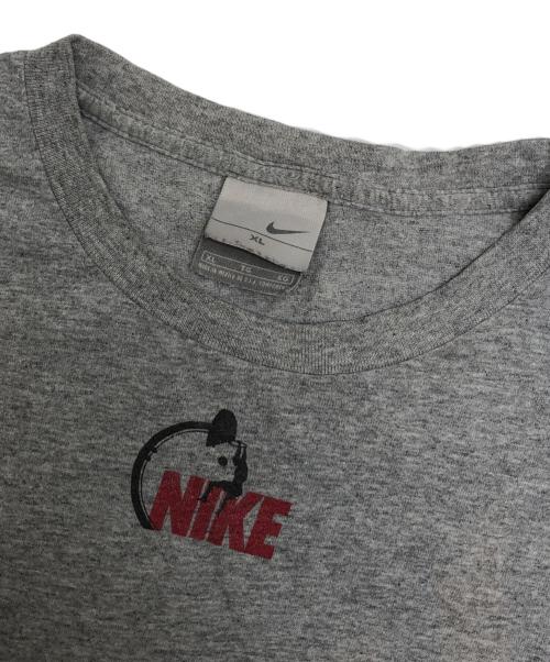 NIKE（ナイキ）NIKE (ナイキ) センターロゴＴシャツ グレー サイズ:XLの古着・服飾アイテム