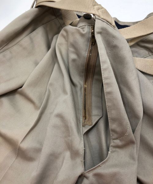 MAISON EUREKA（メゾンエウレカ）MAISON EUREKA (メゾンエウレカ) ヴィンテージリワークパンツ ベージュ サイズ:Mの古着・服飾アイテム