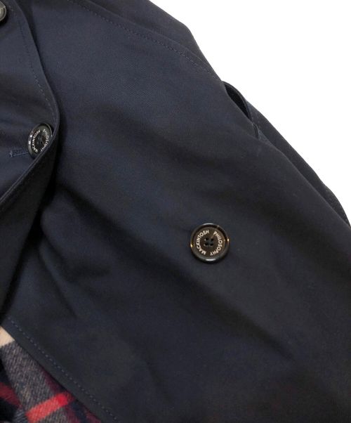 MACKINTOSH PHILOSOPHY（マッキントッシュ フィロソフィー）MACKINTOSH PHILOSOPHY (マッキントッシュフィロソフィー) ライナー付コート ネイビー サイズ:38の古着・服飾アイテム