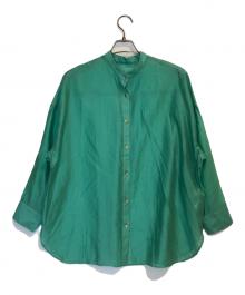 La boutique BonBon（ラブティックボンボン）の古着「シアーシャツ」｜グリーン