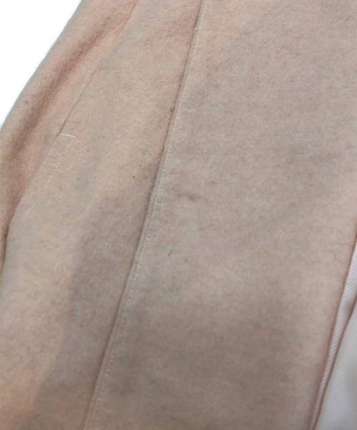 furfur（ファーファー）furfur (ファーファー) ノーカラーコート ピンク サイズ:FREE 未使用品の古着・服飾アイテム