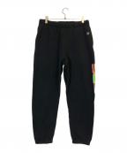 UNDEFEATEDアンディフィーテッド）の古着「スウェットパンツ」｜ブラック