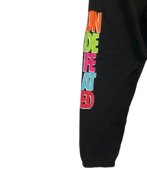 UNDEFEATED（アンディフィーテッド）UNDEFEATED (アンディフィーテッド) スウェットパンツ ブラック サイズ:Lの古着・服飾アイテム