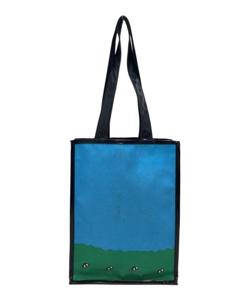 MUVEIL（ミュベール）MUVEIL (ミュベール) サンリオキャラクターコラボハローキティ＆ハローミミィバッグ ブルーの古着・服飾アイテム