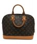 LOUIS VUITTON (ルイ ヴィトン) ハンドバッグ ブラウン：49000円