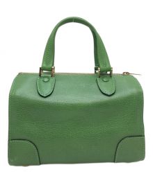 Valextra（ヴァレクストラ）の古着「ハンドバッグ」｜グリーン