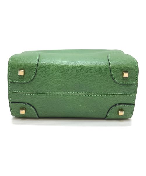 Valextra（ヴァレクストラ）Valextra (ヴァレクストラ) ハンドバッグ グリーン サイズ:表記なしの古着・服飾アイテム