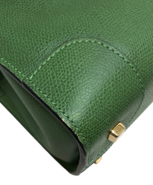 Valextra（ヴァレクストラ）Valextra (ヴァレクストラ) ハンドバッグ グリーン サイズ:表記なしの古着・服飾アイテム