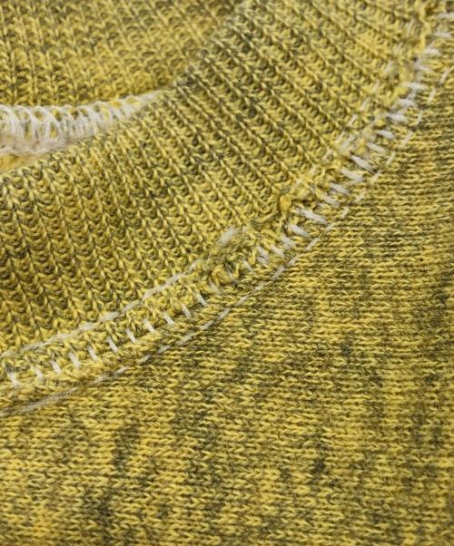 Hanes（ヘインズ）Hanes (ヘインズ) プリントスウェット イエロー サイズ:Lの古着・服飾アイテム