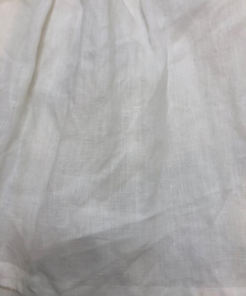 SCYE（サイ）SCYE (サイ) 高密度タックシャツ ホワイト サイズ:36の古着・服飾アイテム