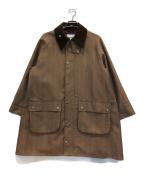 Barbour×FRAMeWORKバブアー×フレームワーク）の古着「ステンカラーコート」｜ブラウン